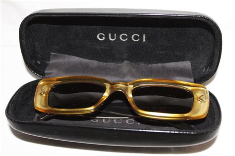 vintage gucci glasses logo|old Gucci glasses.